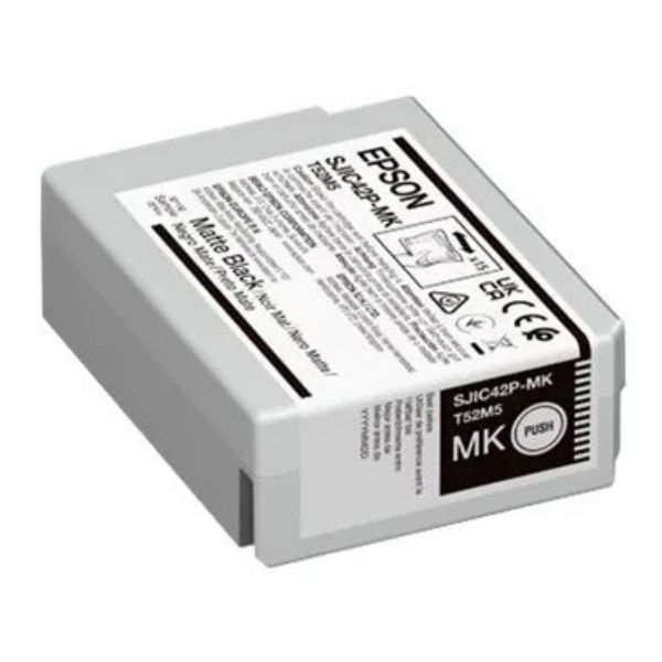 Epson SJIC42P-MK blækpatron Sort