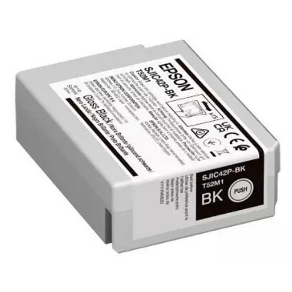 Epson SJIC42P-BK blækpatron Sort